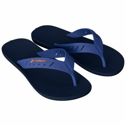 Chinelo Infantil Rider Core Up - 12673 - Azul/azul/laranja - Atacado