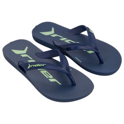 Chinelo Infantil Rider Feel - 12372 - Azul/verde - Atacado