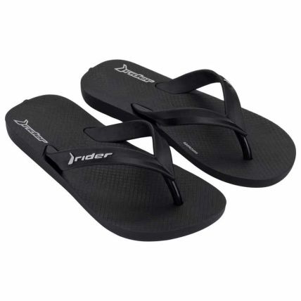 Chinelo Infantil Rider Feel Light - 12520 - Preto/preto/cinza - Atacado