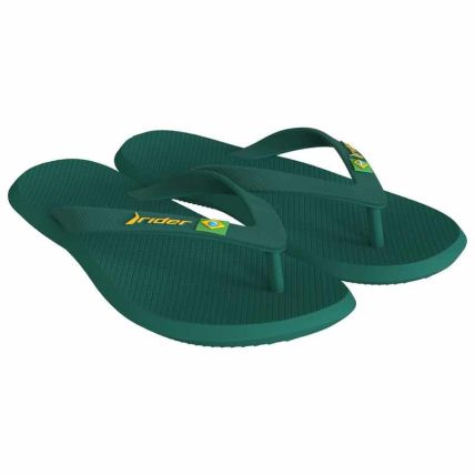 Chinelo Infantil Rider R1 Brasil - 12735 - Verde/verde - Atacado