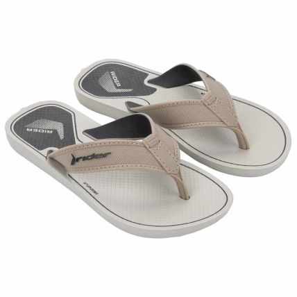 Chinelo Infantil Rider Sense - 12702 - Bege/bege/preto - Atacado