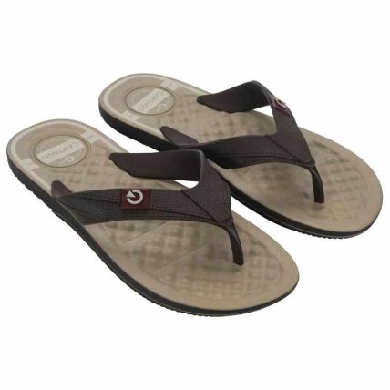 Chinelo Masculino Cartago Arizona - 12212 - Bege/marrom/bordo - Atacado