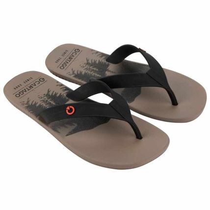 Chinelo Masculino Cartago Atlanta - 11840 - Cinza/preto - Atacado