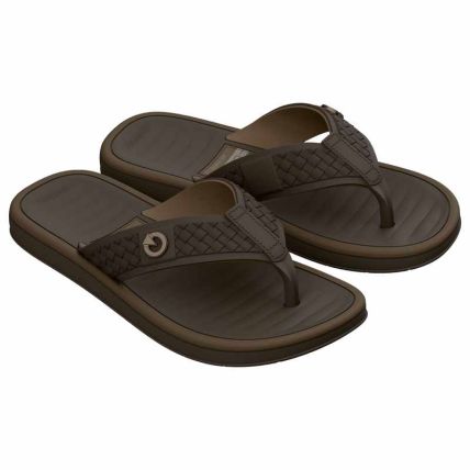 Chinelo Masculino Cartago Coimbra Iii - 12654 - Marrom/marrom - Atacado