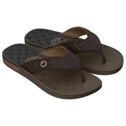 Chinelo Masculino Cartago Dallas Ii - 12698 - Marrom/preto/castor - Atacado