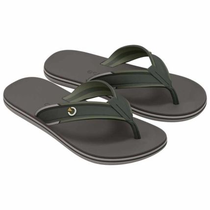 Chinelo Masculino Cartago Dublin Iii - 12579 - Marrom/verde/bege - Atacado