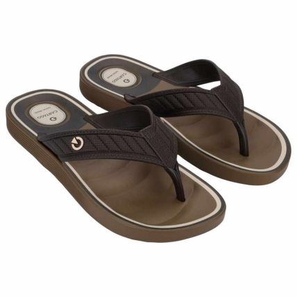 Chinelo Masculino Cartago Durban - 12640 - Marrom/marrom - Atacado