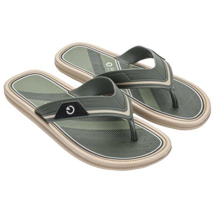 Chinelo Masculino Cartago Maiorca Iv - 12831 - Bege/verde - Atacado