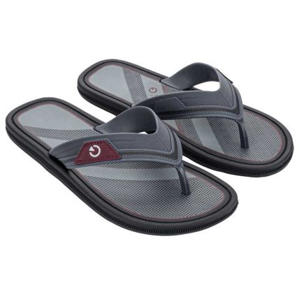 Chinelo Masculino Cartago Maiorca Iv - 12831 - Preto/basalto/bordo - Atacado