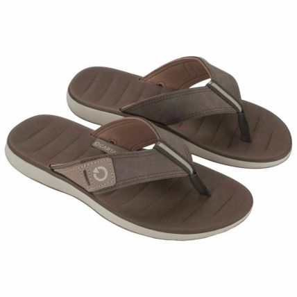 Chinelo Masculino Cartago Malaga - 10954 - Bege/marrom - Atacado