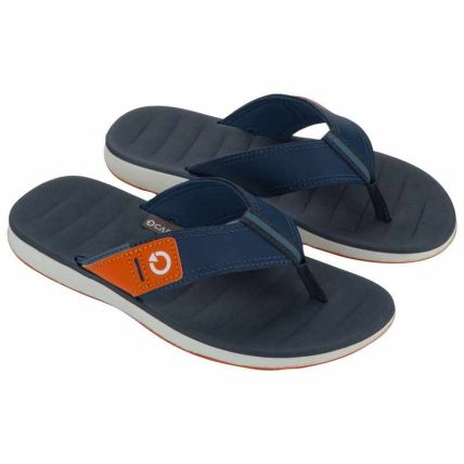 Chinelo Masculino Cartago Malaga - 10954 - Branco/azul/laranja - Atacado