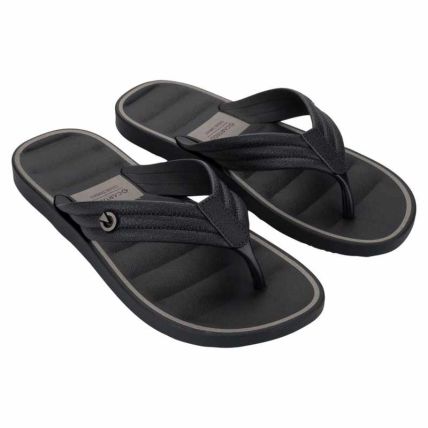 Chinelo Masculino Cartago Monterrey - 12643 - Preto/preto/cinza - Atacado