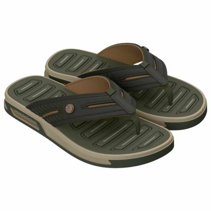 Chinelo Masculino Cartago Napoles V - 12607 - Bege/verde - Atacado