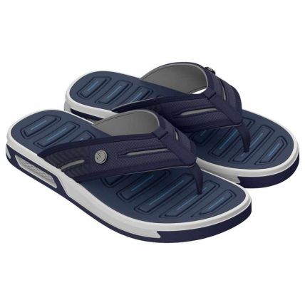 Chinelo Masculino Cartago Napoles V - 12607 - Branco/azul - Atacado