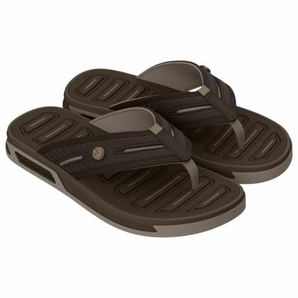 Chinelo Masculino Cartago Napoles V - 12607 - Marrom/marrom - Atacado