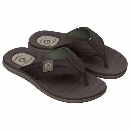 Chinelo Masculino Cartago Sintra Ii - 12578 - Marrom/marrom/verde - Atacado