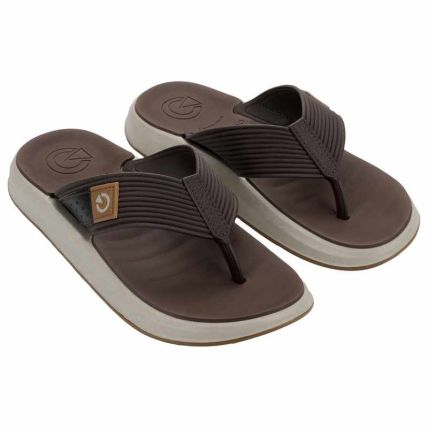 Chinelo Masculino Cartago Sydney - 12725 - Bege/marrom - Atacado