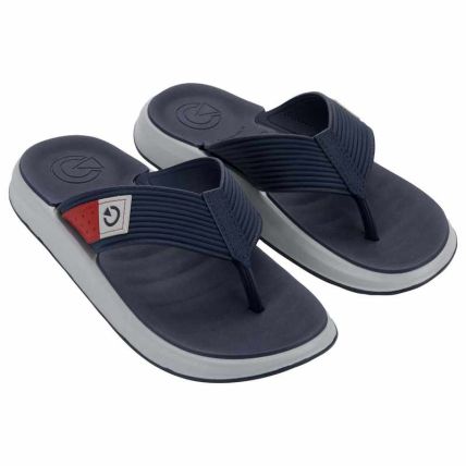 Chinelo Masculino Cartago Sydney - 12725 - Cinza/azul - Atacado
