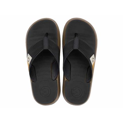 Chinelo Masculino Cartago Sydney - 12725 - Marrom/preto - Atacado