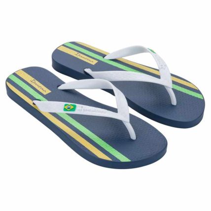 Chinelo Masculino Ipanema Brasil Light - 27453 - Azul/branco/amarelo - Atacado