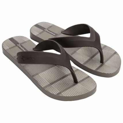 Chinelo Masculino Ipanema Prime - 27525 - Marrom/marrom/bege - Atacado