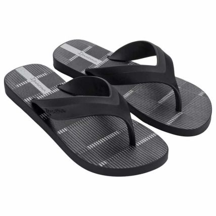 Chinelo Masculino Ipanema Prime - 27525 - Preto/grafite/cinza - Atacado