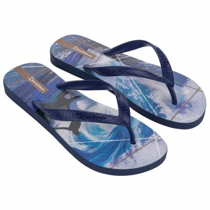 Chinelo Masculino Ipanema Urbana - 25373 - Azul/azul/branco - Atacado