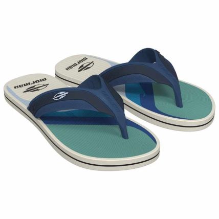 Chinelo Masculino Mormaii Neocycle Iii - 12304 - Bege/azul/azul - Atacado
