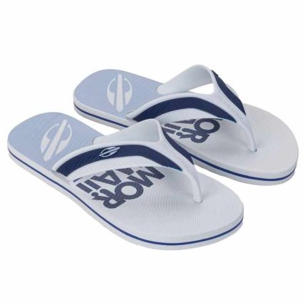 Chinelo Masculino Mormaii Neocycle Iii - 12304 - Branco/branco/azul - Atacado