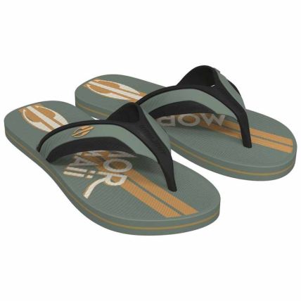 Chinelo Masculino Mormaii Neocycle Iii - 12304 - Verde/preto/bege - Atacado
