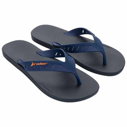 Chinelo Masculino Rider Core Up - 12652 - Azul/azul/laranja - Atacado