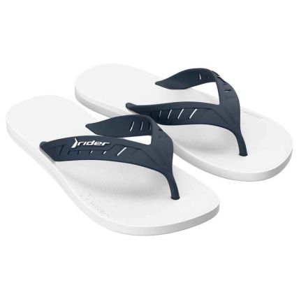 Chinelo Masculino Rider Core Up - 12652 - Branco/azul - Atacado