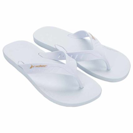 Chinelo Masculino Rider Core Up - 12652 - Branco/branco/bege - Atacado