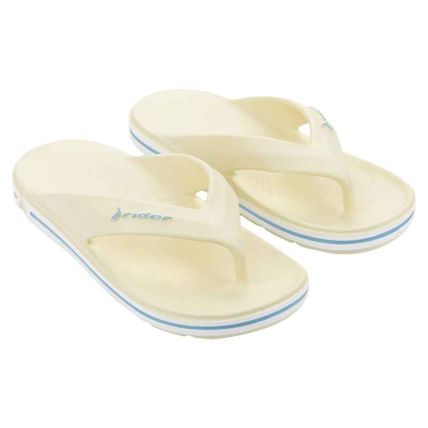Chinelo Masculino Rider Flex - 12646 - Bege/azul - Atacado