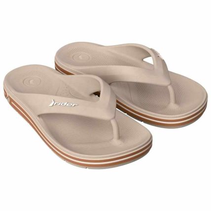 Chinelo Masculino Rider Flex - 12646 - Bege/castor - Atacado