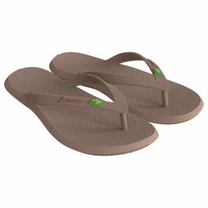 Chinelo Masculino Rider R1 Brasil - 12621 - Marrom/marrom - Atacado