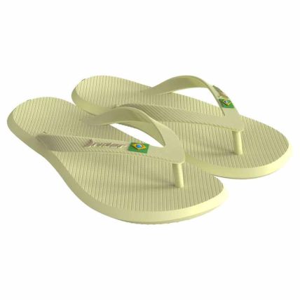 Chinelo Masculino Rider R1 Brasil - 12621 - Verde/verde/ouro - Atacado