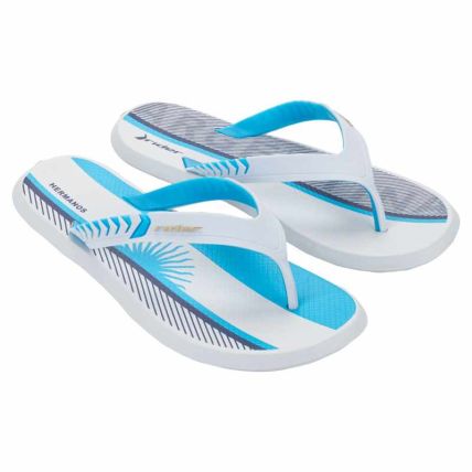 Chinelo Masculino Rider R1 Nações - 12714 - Branco/azul - Atacado