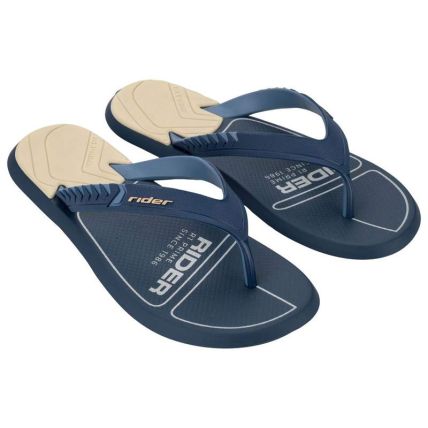 Chinelo Masculino Rider R1 Prime Easy - 12609 - Azul/azul/bege - Atacado