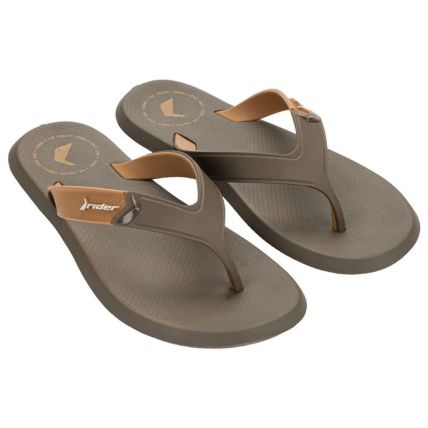 Chinelo Masculino Rider R1 Prime Ii - 12763 - Marrom/castor - Atacado