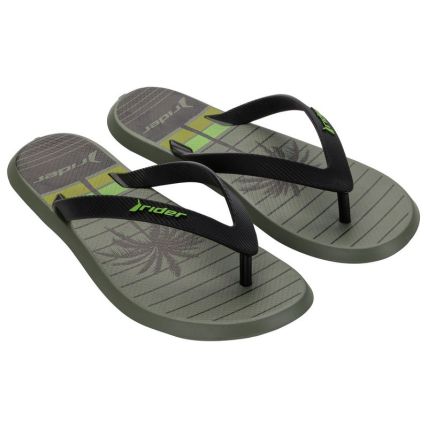 Chinelo Masculino Rider R1 Style - 11818 - Verde Medio/verde - Atacado
