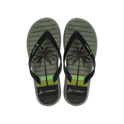 Chinelo Masculino Rider R1 Style - 11818 - Verde Medio/verde - Atacado