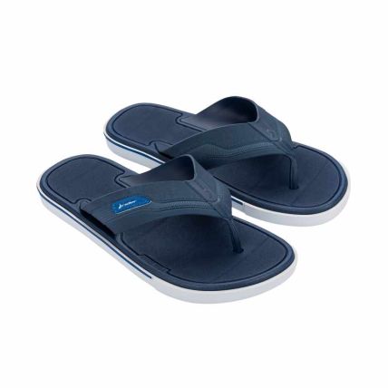 Chinelo Masculino Rider Spin - 11772 - Branco/azul Escuro - Atacado