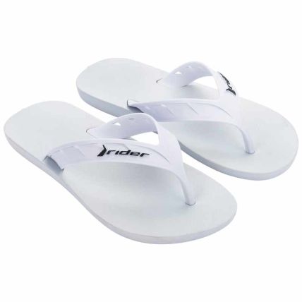Chinelo Masculino Rider Street - 11573 - Branco/branco - Atacado