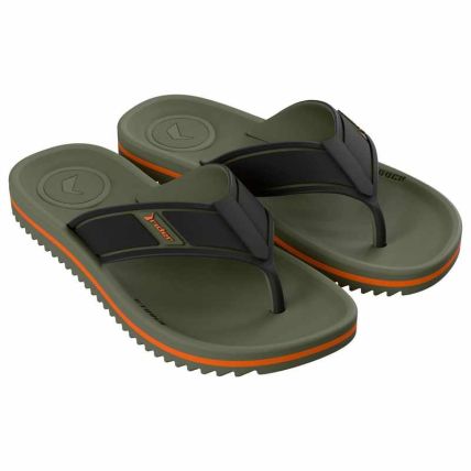 Chinelo Masculino Rider Trace Duo - 12650 - Verde/preto/laranja - Atacado