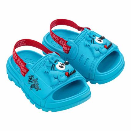 Chinelo Slide Baby Biduzidos Recreation - 23494 - Azul/vermelho - Atacado
