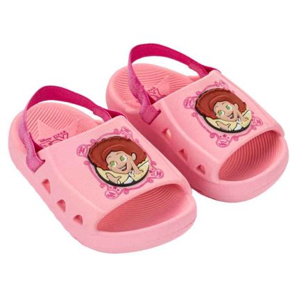 Chinelo Slide Baby Disney Queridos Gasp - 22993 - Rosa/rosa - Atacado