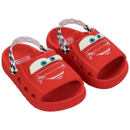 Chinelo Slide Baby Disney Queridos Gasp - 22993 - Vermelho/branco - Atacado