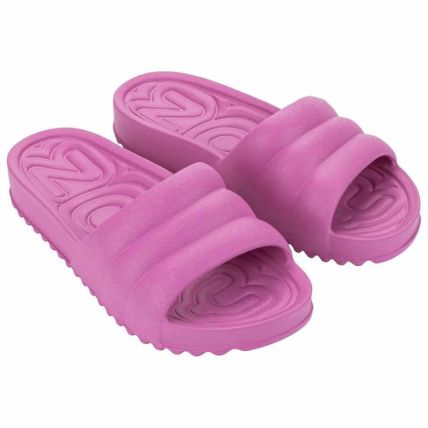Chinelo Slide Feminino Zaxy Air - 19419 - Lilas Primavera - Atacado