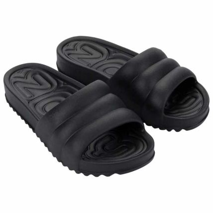 Chinelo Slide Feminino Zaxy Air - 19419 - Preto - Atacado